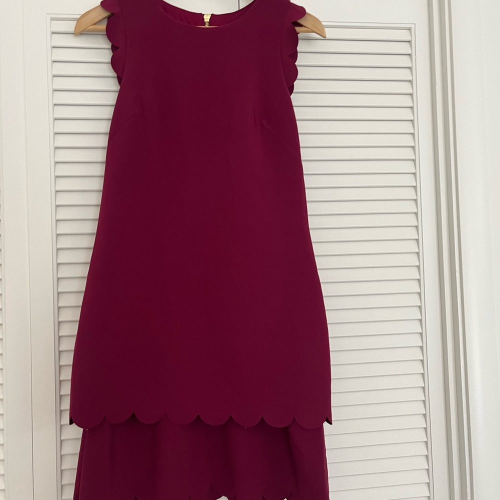Betsey Johnson Cute Scalloped Dress